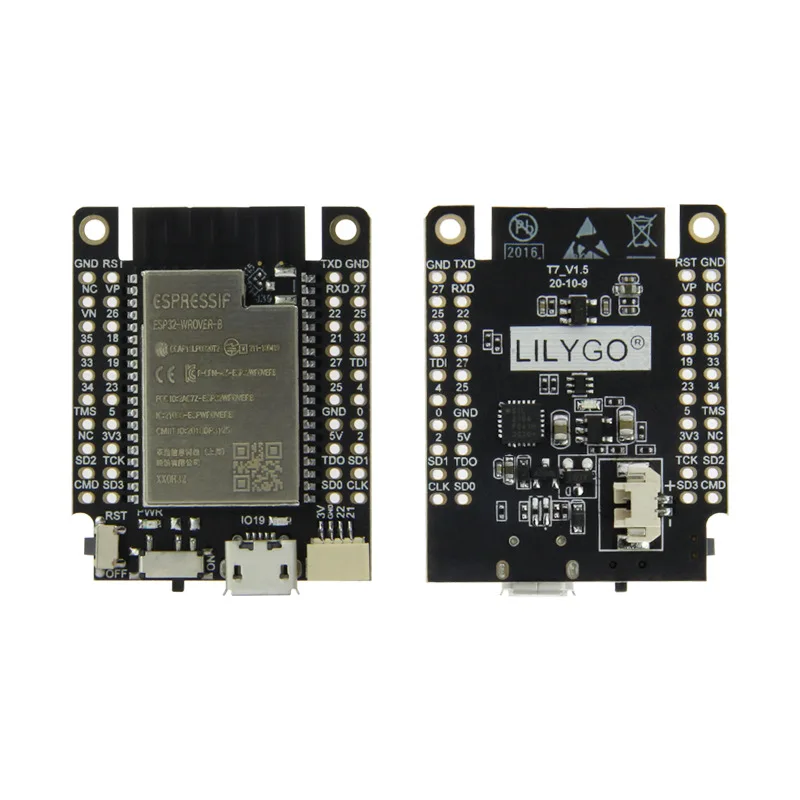 TTGO Mini32 ESP32-WROVER-E Development Expansion Board 8MB Flash&PSRAM, 2.4GHz WiFi BLE, USB to TTL, Lithium Charge CircuitIoT