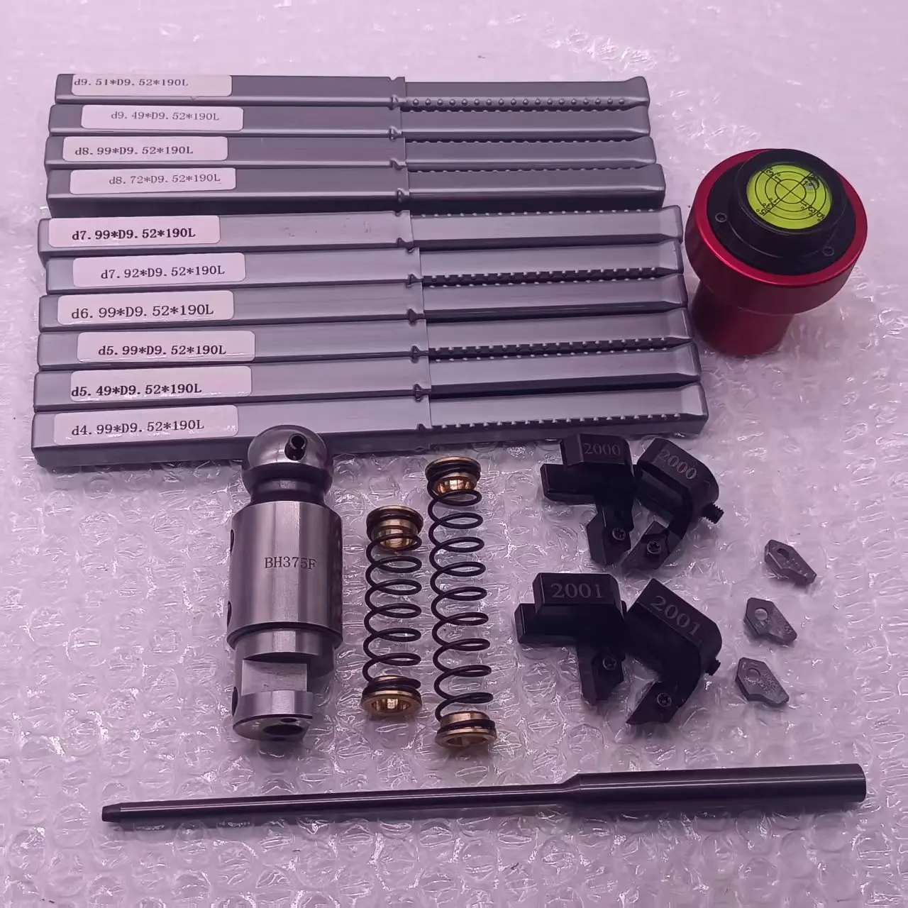 SERDI NEWEN BH375F 9.52 Shank Carbide Valve Guide Pilot Bounce Spring Level 45 30 Degree Cutter Blade 2000 2001 2002 Tip Holder