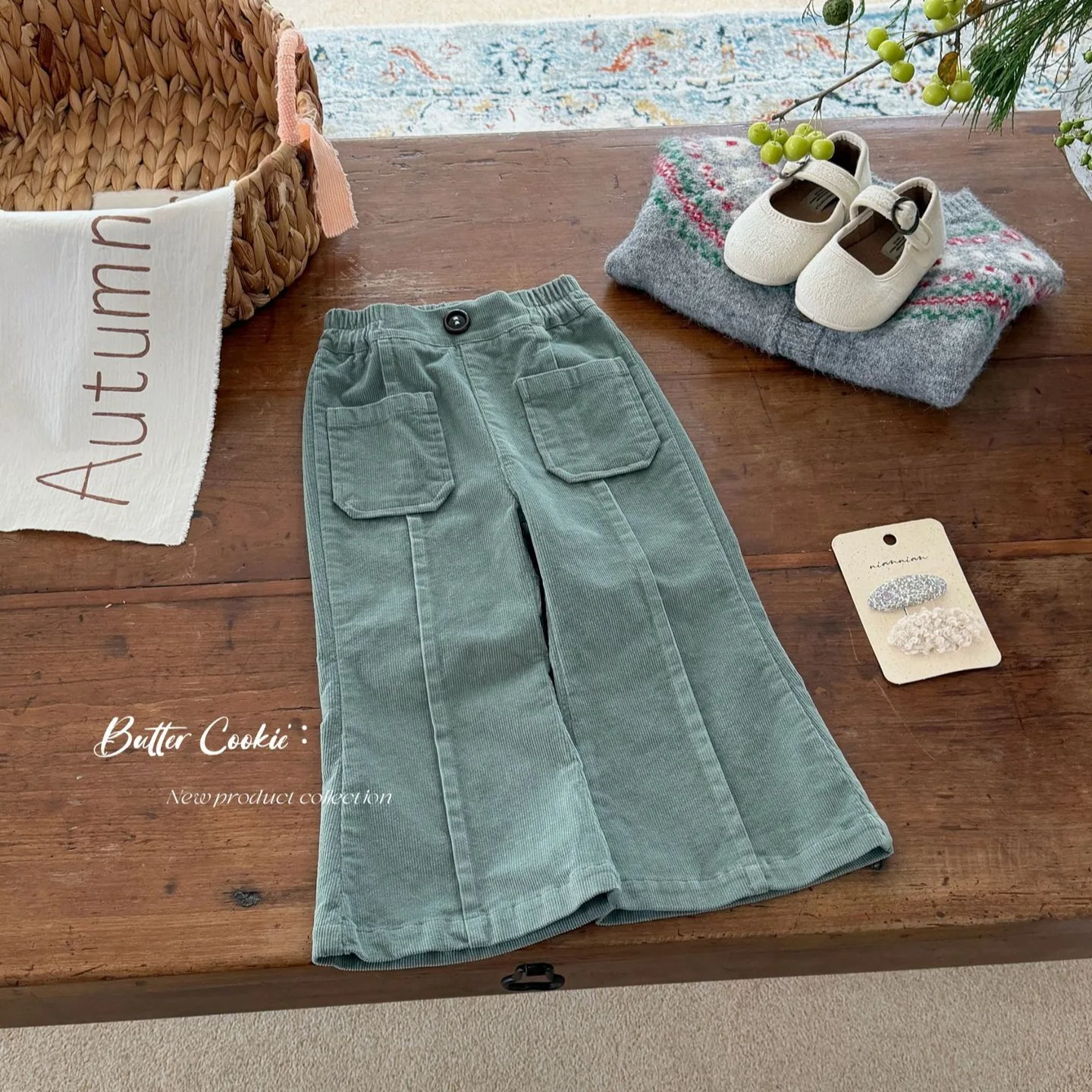 Girl Pants 2026 Spring and Autumn New Childrens Clothing Korean Girl Baby Foreign Leisure Stretch Straight Tube Micro Pants