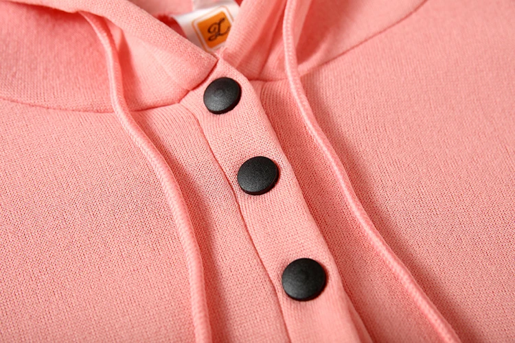 Europäischer und N Damen-Kapuzenpullover mit langen Ärmeln, lockerer, lässiger Kapuze und Kordelzug – Detail 24