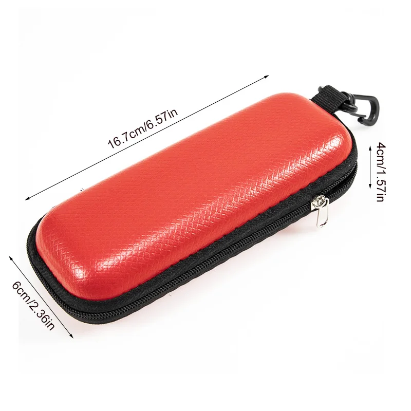 Portable EVA Eyewear Cases Cover Sunglasses Hard Case For Women Men Glasses Box With Lanyard Zipper Eyeglass Cases Protector