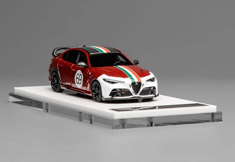 MH 1/64 ロメオ ジュリア GTAm レジン製玩具 自動車 ダイキャストメタルモデル ギフト