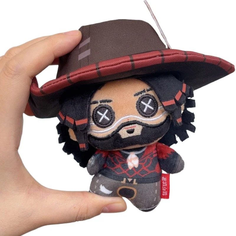 10cm Anime Game Identity V Cowboy Kawaii Cosplay Soft Cotton Doll NuNu Body Kevin Ayuso Cartoon Mini Toy Figures Fans Decor Gift