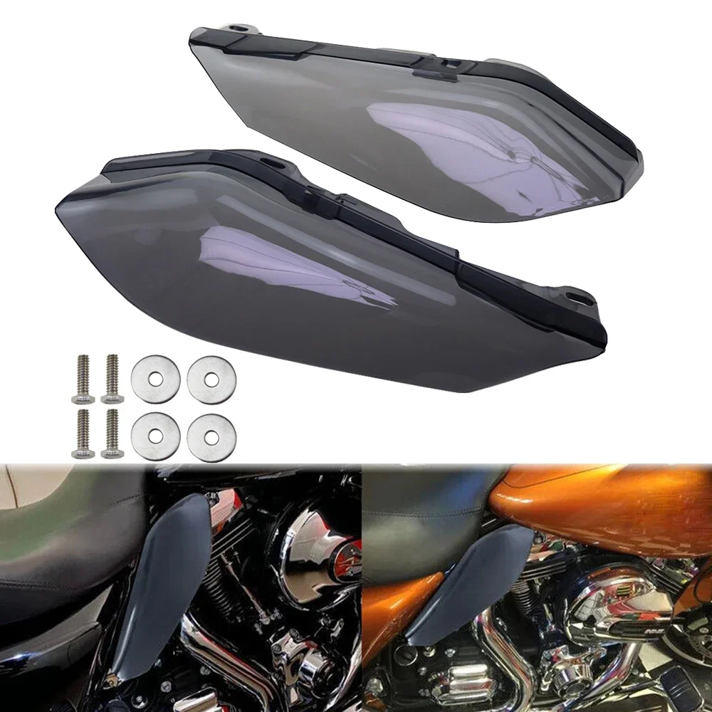 Motorrad-Mittelrahmen-Luftabweiser-Hitzeschutzabdeckung, passend für Harley Touring Road King Electra Street Glide Road Glide 2009–2016