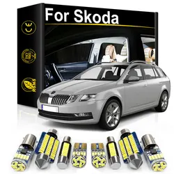 For Skoda Octavia Superb Fabia 1 2 3 Rapid Yeti Roomster Kodiaq Karoq Citigo Accessories Canbus Car Interior LED Light Kit