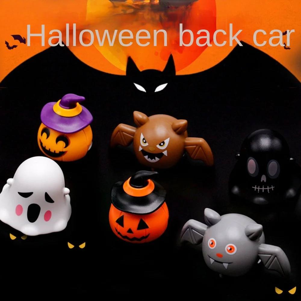 Voiture Arrière Côtelée Amusante pour Halloween, Idéale pour Enfants, Anniversaires, brevd'Halloween, ixDélicate, Cadeaux de Décoration, Pack Cadeau de Carnaval, 10-50 Pièces