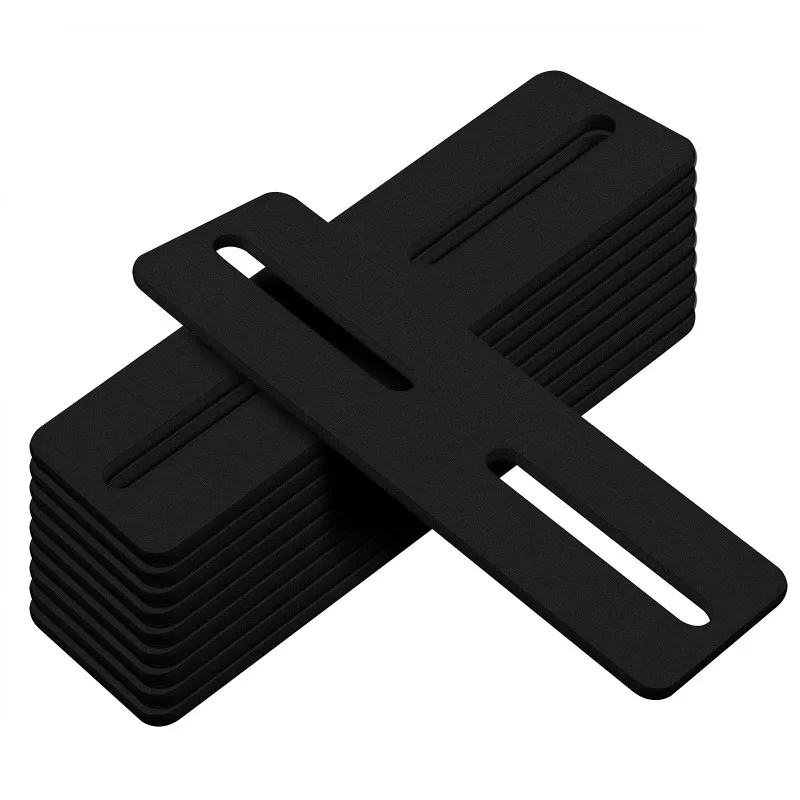 4pcs Industrial Steel Flat Plate, 5