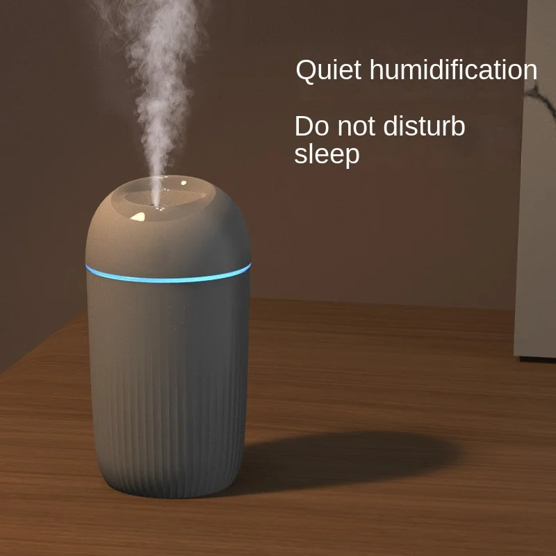 مرطب الهواء بالموجات فوق الصوتية USB مع ضوء LED ، ناشر الزيوت العطرية ، منقي السيارة ، بخاخات مضاءة ، البرازيل