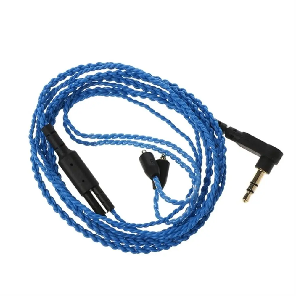 

3.5mm MMCX Headphones Cable Upgrade Metal Earphone Cable Replacement Light-weight Detachable MMCX Audio Cable Smart Phone