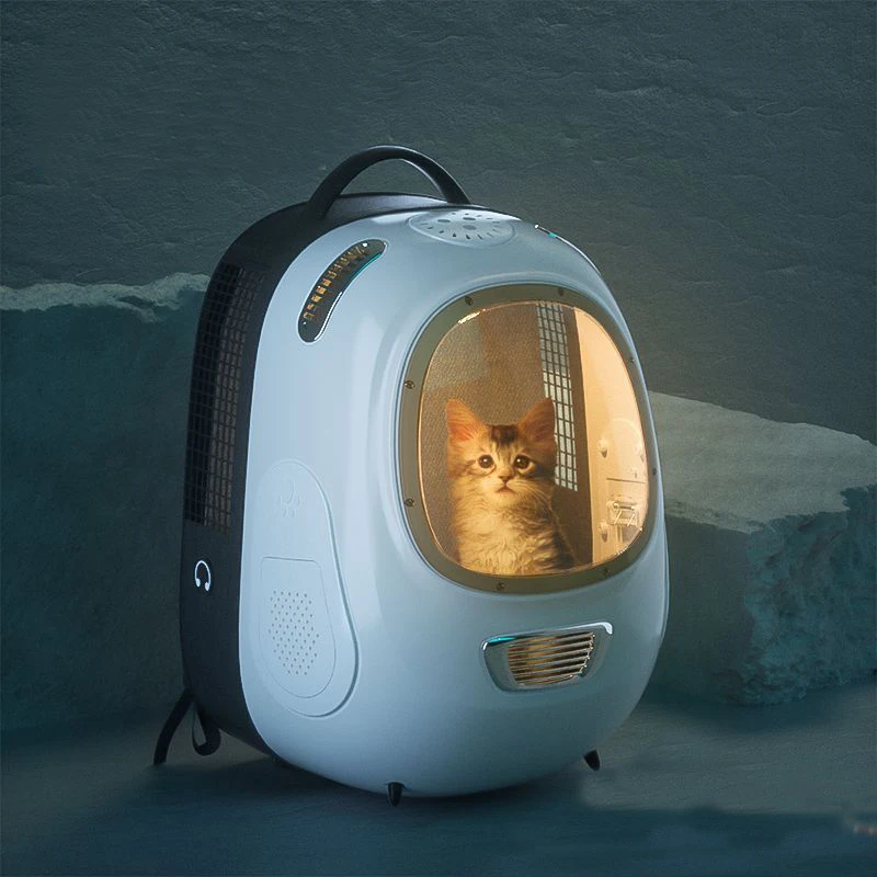 

Wholesale Puppy Dog Cat Lightweight Backpack Designed for Travel Bag Breathable Foldable Cooling Pet Rucksack Carrier