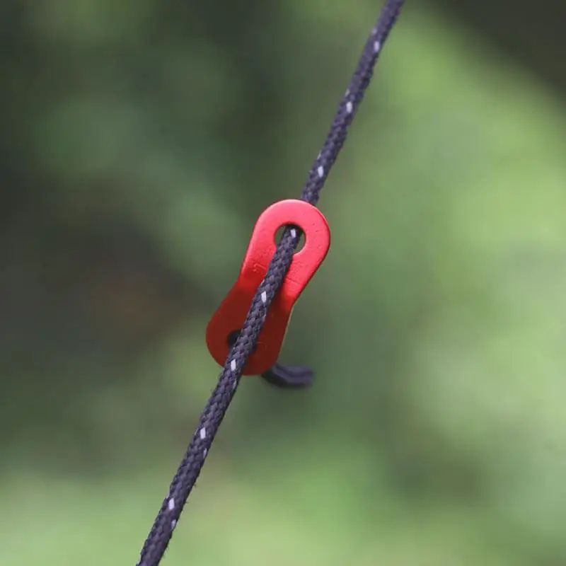 10 Stück Camping-Zeltseilhalter Zeltwindschnur-Schnalle Zeltzubehör Seilspanner-Stopper-Schnalle ﻿ Seilspanner〔CC33〕 – Detail 6