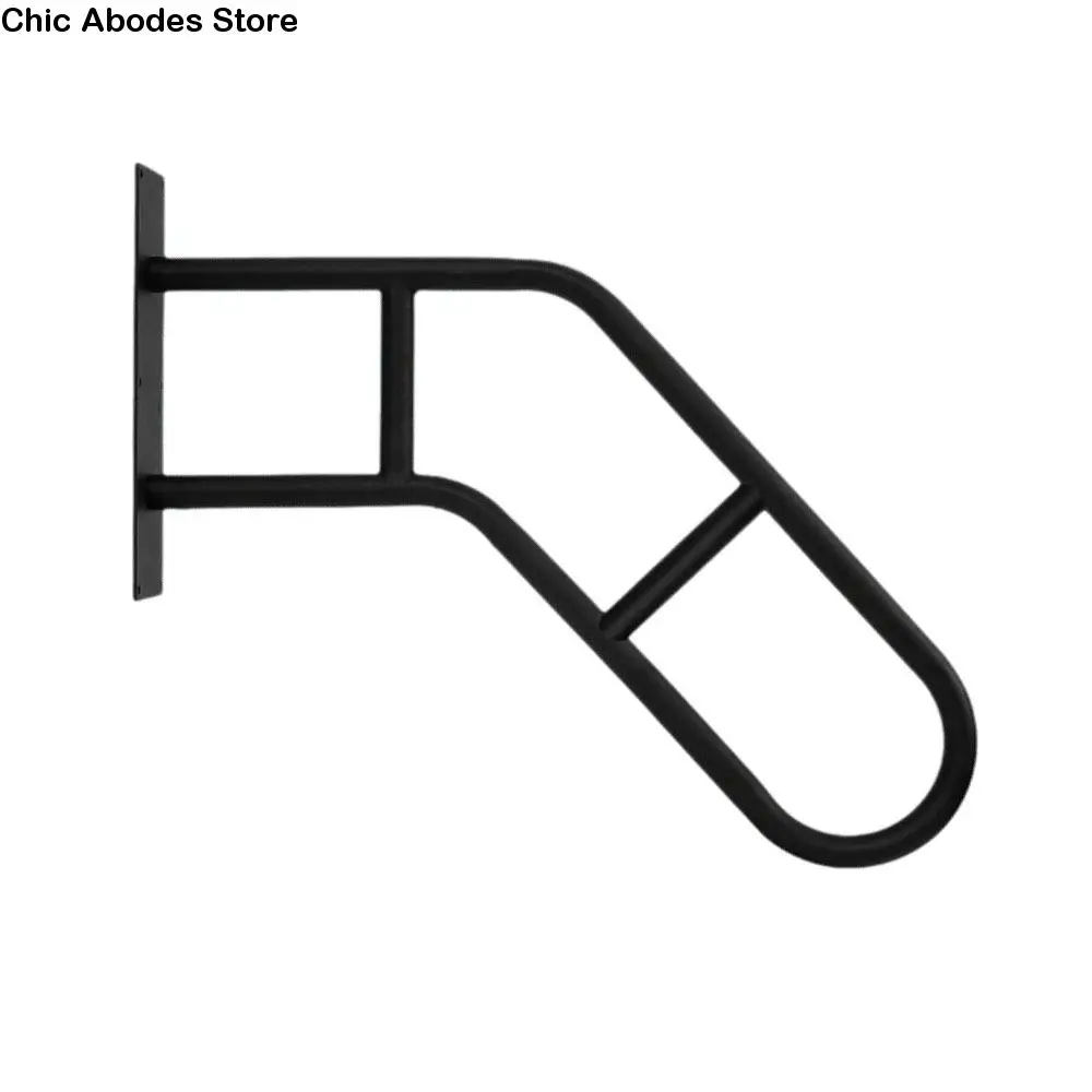 

Железный поручень в современном стиле, прочная безопасная опора для лестницы, U-образный дизайн, устойчивая к атмосферным воздействиям отделка, поручни, безопасность лестницы