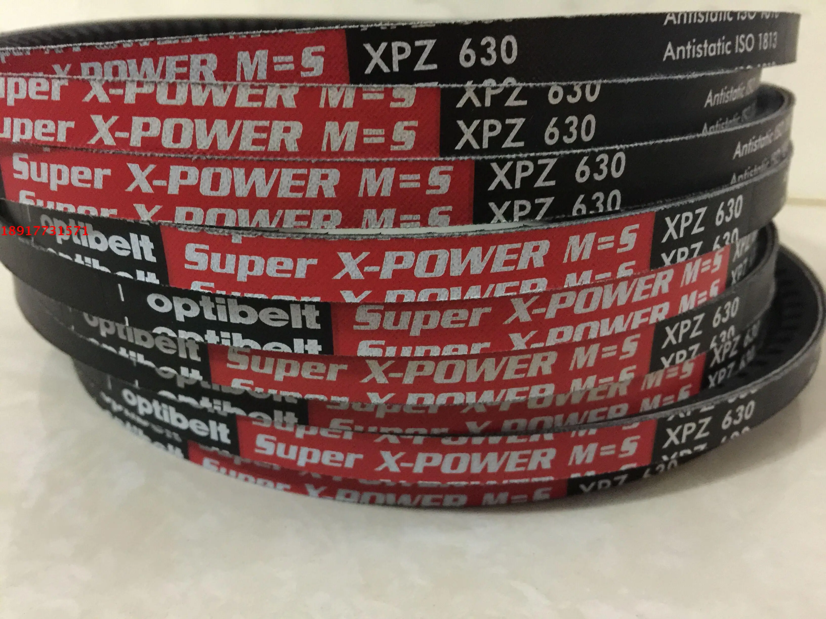 Super X-POWER M = S Triangle Belt XPZ587, XPZ612, XPZ630