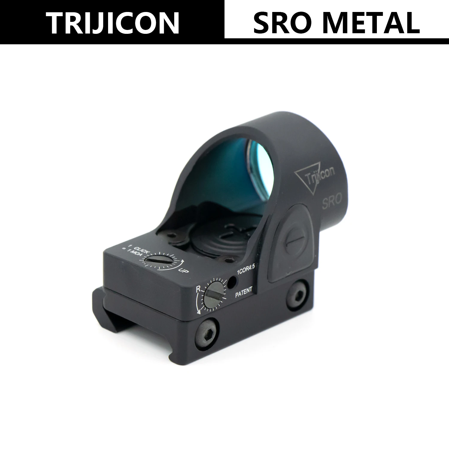 

Adjustable Trijicon SRO Red Dot Sight Scope RMR Red Dot Optics Riflescope Fit 20mm Rail Rifle Sight for Glock Hunting