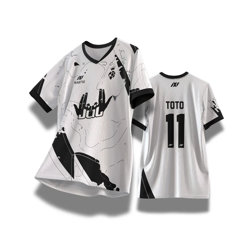 NARTXI new MORAD TOTO JUL O-NECK jersey de foot Customized Black