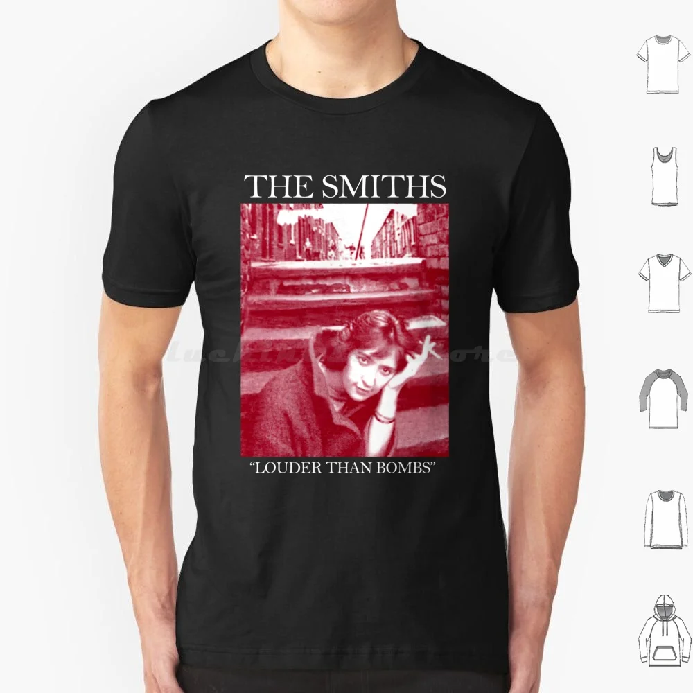 Più forte delle bombe T Shirt cotone uomo donna fai da te stampa gli Smiths Smiths Morrisey The Smiths Logo The Smiths Tour The Smiths