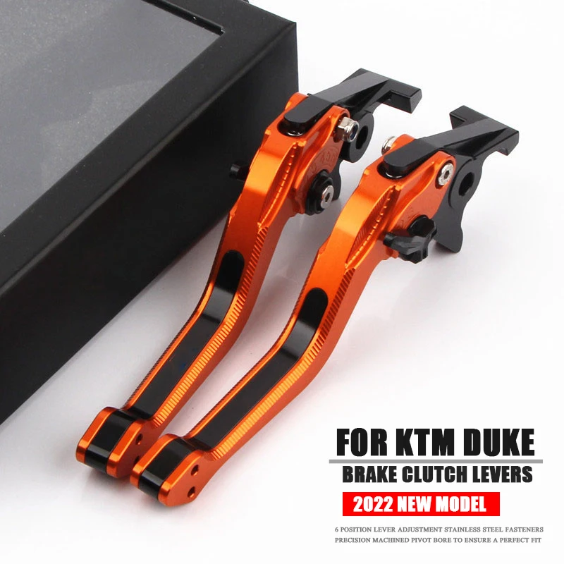 2022 new model Fits For DUKE 125 200 250 390 Duke125 Duke200 Duke250 Duke390 2012-2020 Motorcycle Short Brake Clutch Levers