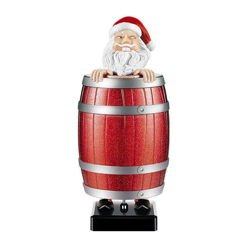 Santa Claus Cigarette Dispenser Pop Up Holder Prank Toy Smoking Box Case Gift