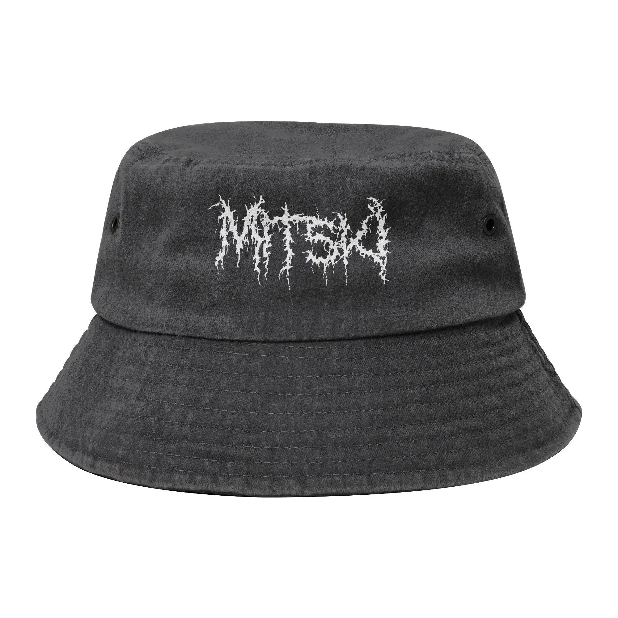 Heavy Metal Mitski Bucket Hats for Men Women Travel  Sun Hat Unique Design for Vacation Fishing Fisherman Hat Ispoti Hat