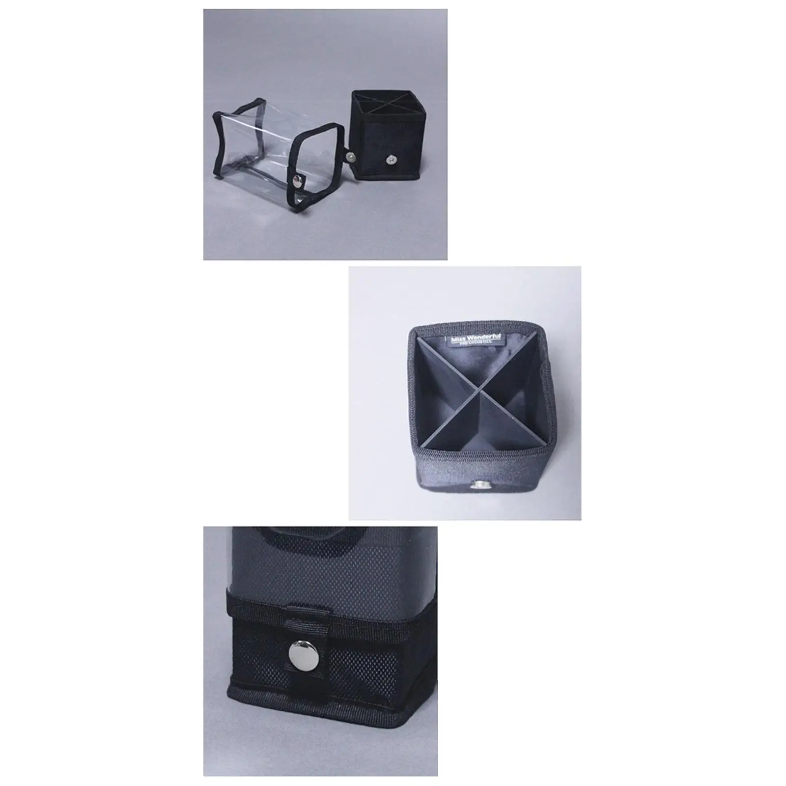 

Косметичка, многофункциональная водонепроницаемая для женщин и девочек, прочный чехол для губной помады с магнитной пряжкой, прозрачный органайзер для макияжа