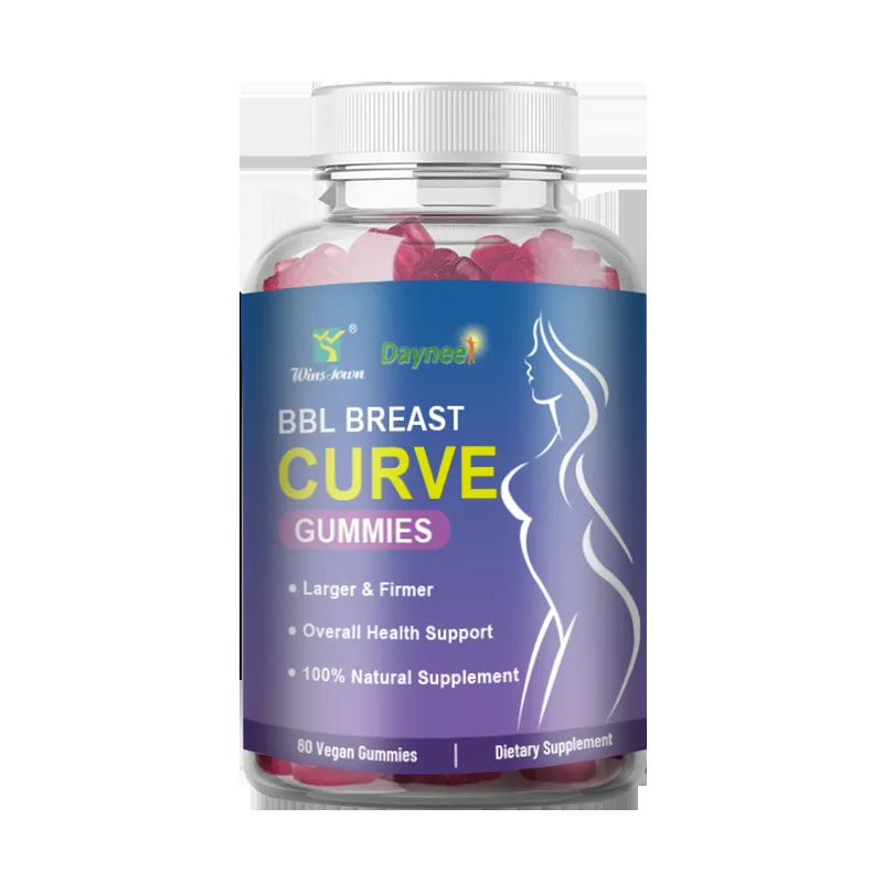 60 capsules BBL Breast curve jelly adds natural curves to promote skin health making it larger and stronger