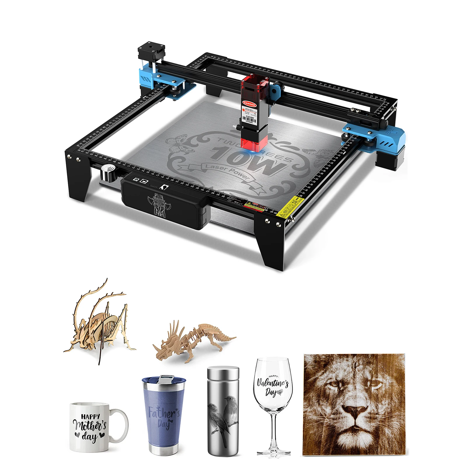 

TwoTrees Laser Engraver TTS-10 55 Pro 40W/80W CNC Router Metal Laser Engraving Cutting Machine With Wifi Offline Control
