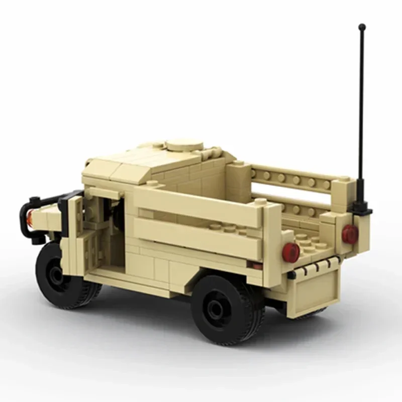 Moc ビルディングレンガミリタリーモデル軍 M1123 貨物軍団キャリア技術モジュラーブロックギフトのおもちゃ子供 DIY アセンブリ