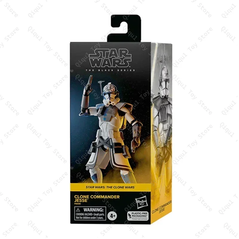In Stock Hasbro Seri Hitam The Clone Wars Clone Commander Jesse 6 Icnhes Figur Aksi Asli Koleksi Hadiah Mainan Anak view 3