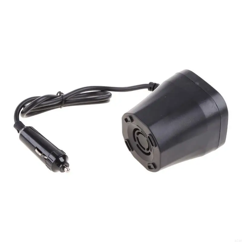 H7JF 150W Auto -stroomomvormer 12V tot 220V digitale spanningstransformator met 3 USB -auto Fast Socket Digital Display