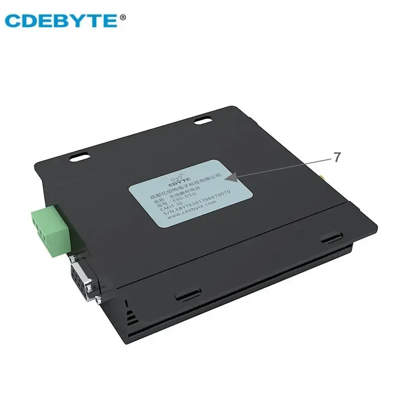 Imagem -05 - Cdebyte Lora 230mhz 2w 33dbm Rs232 Rs485 Tcxo E90-dtu230n33 Transceptor sem Fio de Longa Distância 8km Rádio Modem