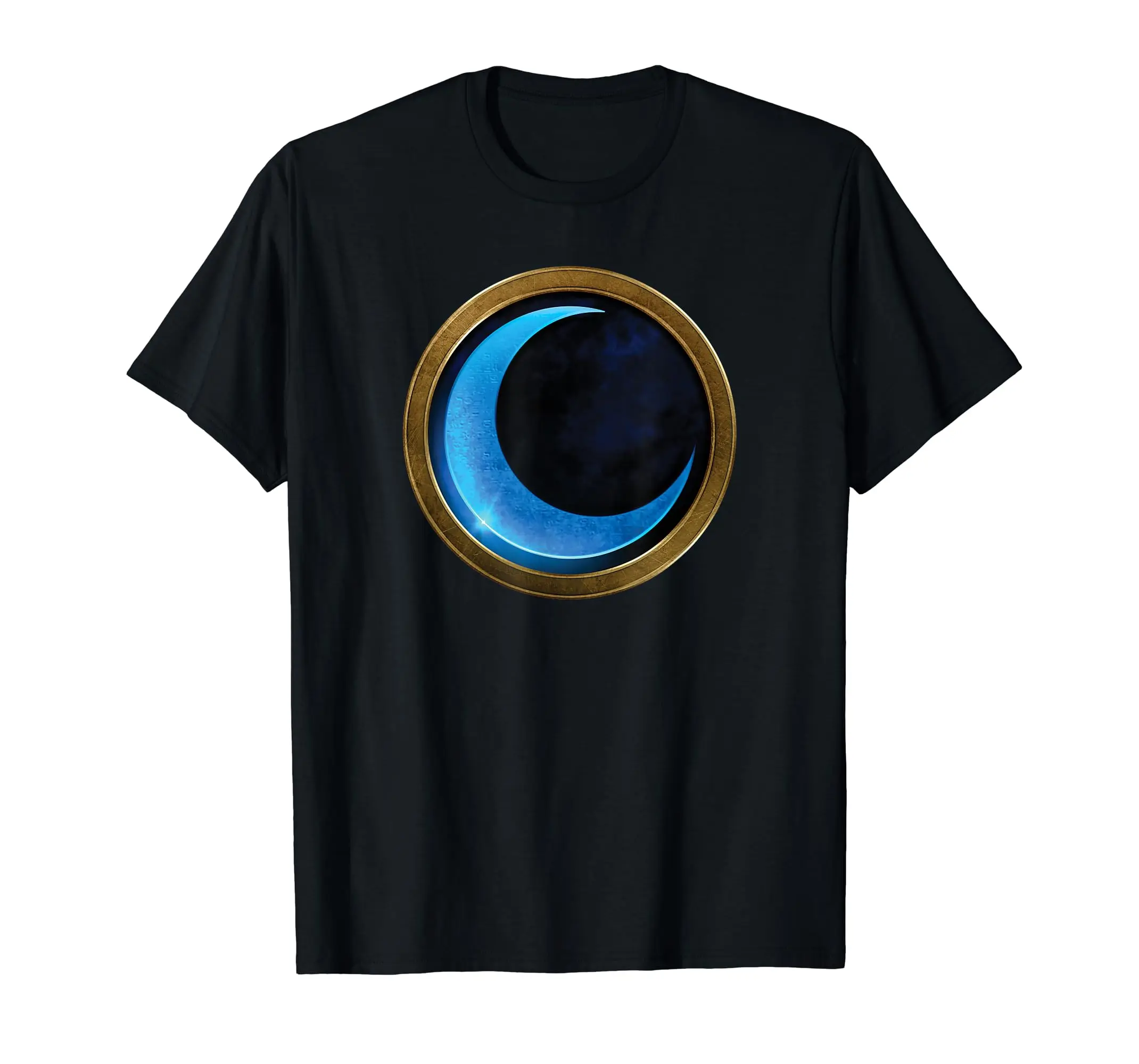 Moon Knight Blue Crescent Logo T-Shirt