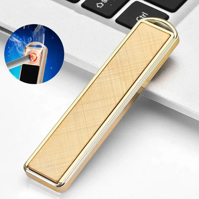 Аккумуляторная Зажигалка USB из цинкового сплава, гладкие зеркальные зажигалки, курительная зажигалка, новая мода, хороший подарок, дропшиппинг