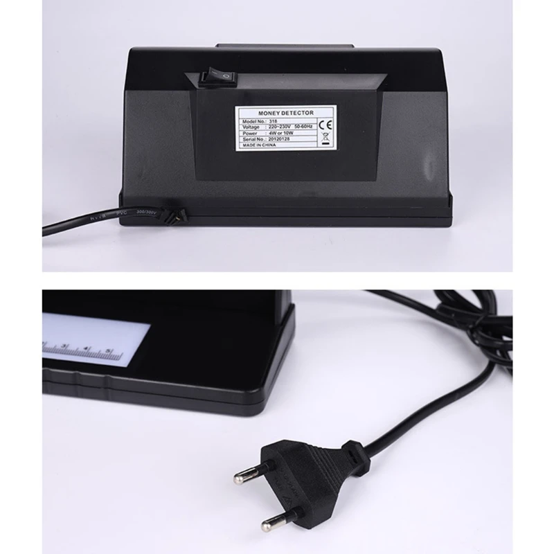 Bill Detector UV-Ultraviolett-Falschgeld-Checker Multi-Währungs-Geld-Detektor Falschgeld-Tester Licht Dropship