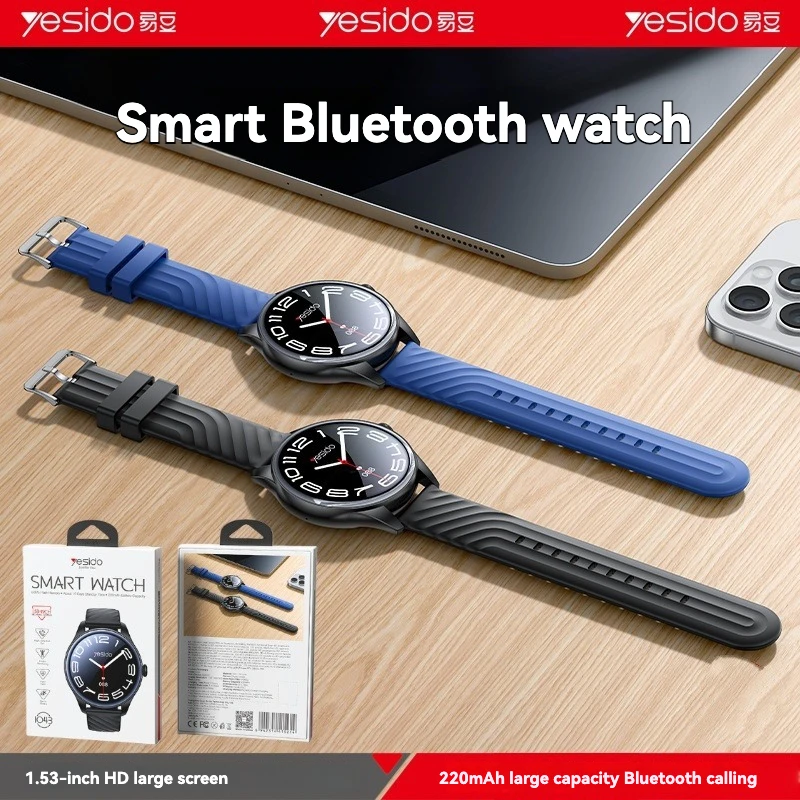 ساعة ييسيدو الرياضية، قدرة تحمل طويلة، سعة كبيرة، مراقبة معدل ضربات القلب، ساعة ذكية عالية الدقة