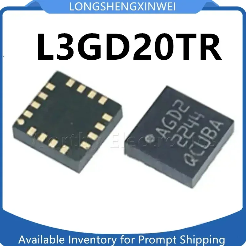 1PCS New Original L3GD20 L3GD20TR Screen Printed AGD2 Sensor Chip