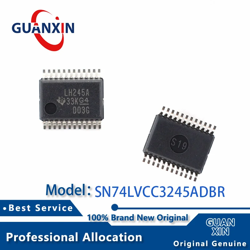 

100% New electronics SN74LVCC3245ADBR SN74LVCC3245ADB SSOP-24 Marking LH245A SN74LVCC3245