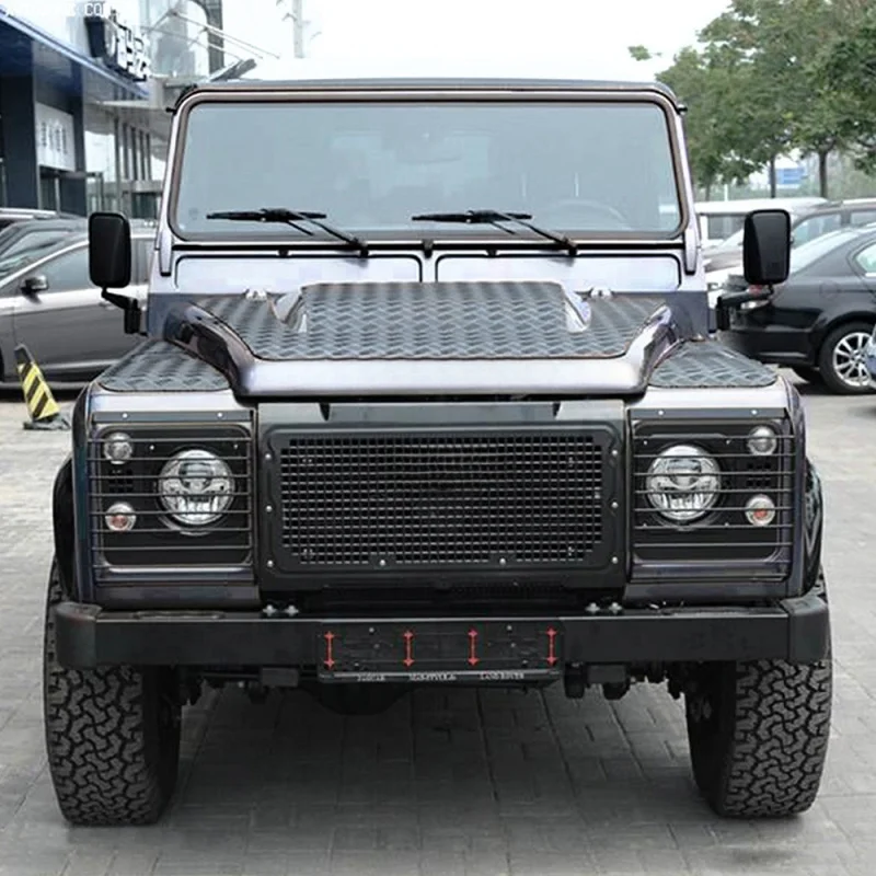 Suitable for Land Rover Defender Off-road Vehicle Car Accessories Aluminum Alloy Engine Hood Cover Engine Vent