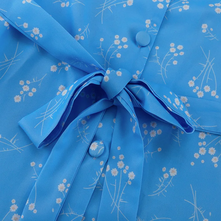 أزياء الخريف فضفاضة طباعة المرأة قطعتين مجموعة 2025 قميص أنيق طويل الأكمام مع تنورة طويلة عالية الخصر مجموعة ملابس الشارع النسائية