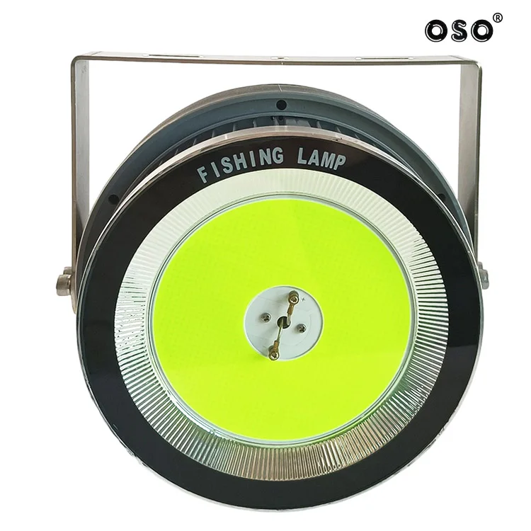 1000W Green High Brightness Ocean Boat Fishing Night Light Luring Fish Over Water IP65 Rated For Water Ship Fishing