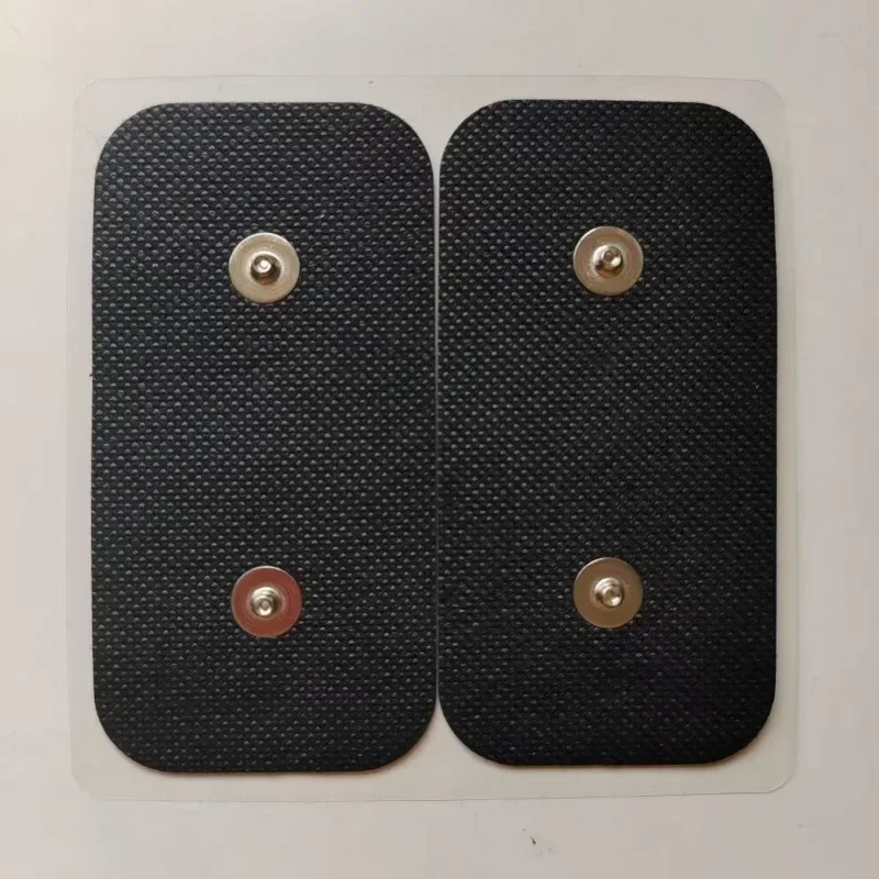 20 قطعة من وسادات الأقطاب الكهربائية البديلة السوداء الجديدة لتدليك العلاج الكهربائي لتحفيز العضلات Com Pex #1