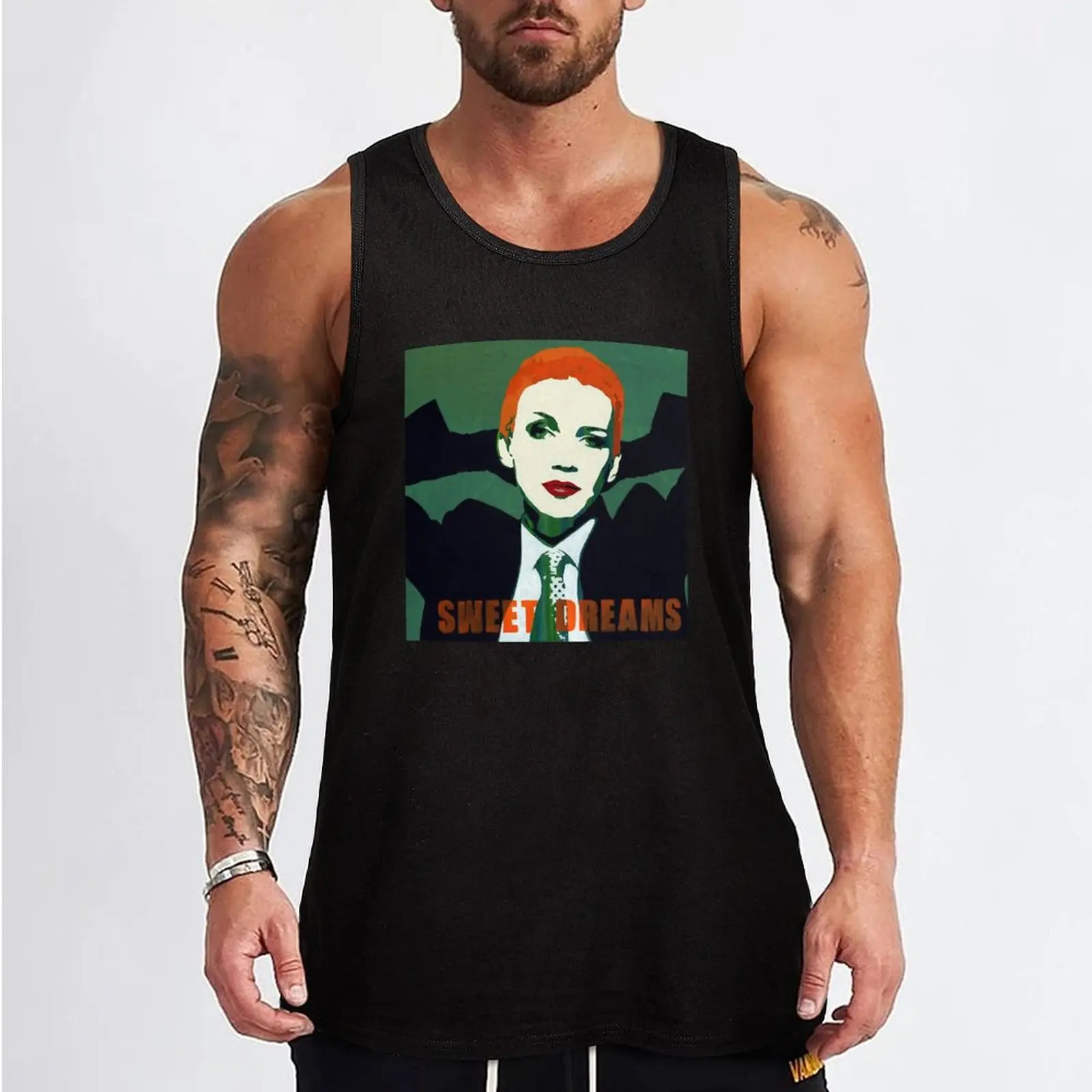 Eurythmics (Annie Lennox) - Sweet Dreams Tank Top gym men Men's clothing brands