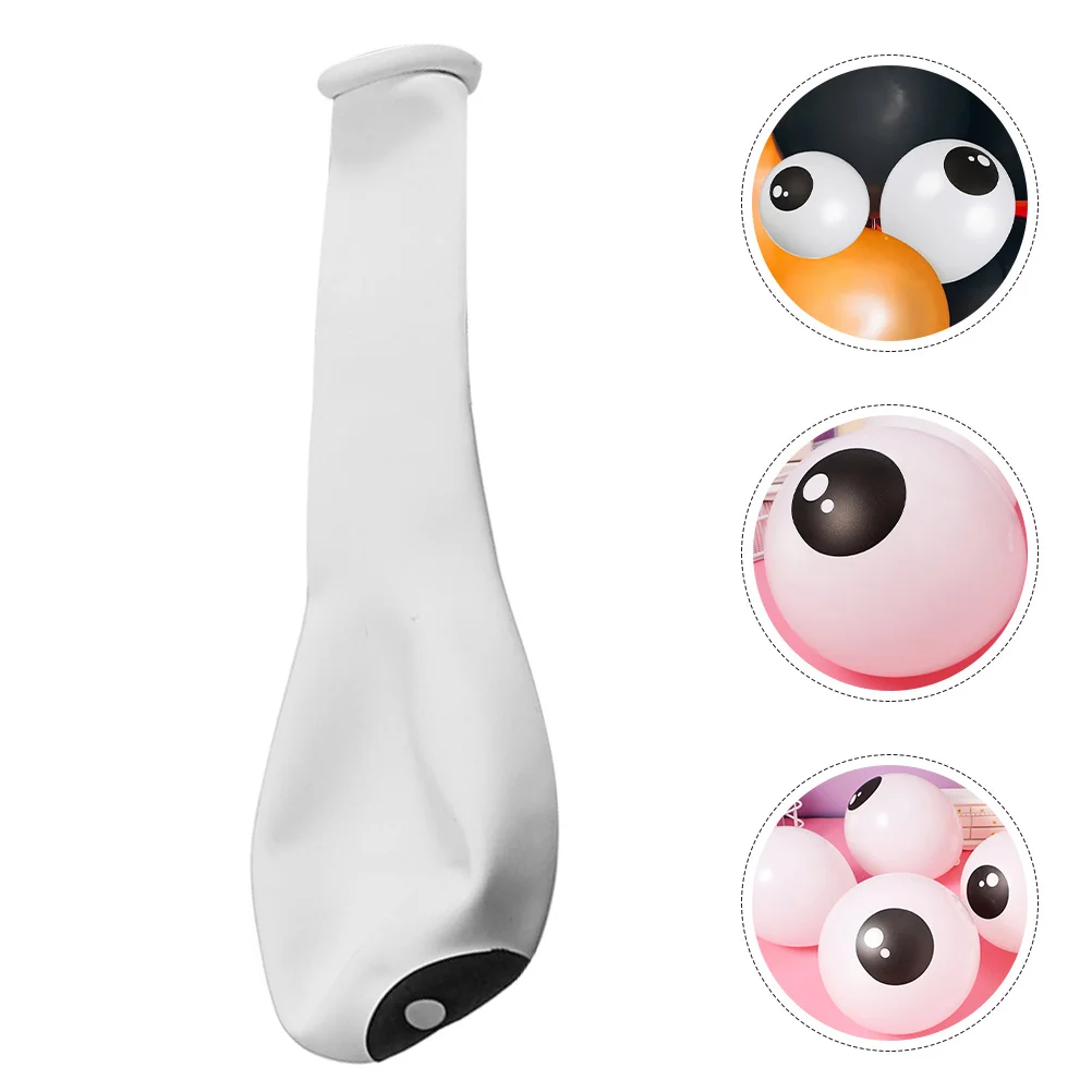 

200pcs Eyeball Balloons Halloween Latex Balloons For Party Decorations Large Balloon Set Home Bar Club Decoration Scary Eye