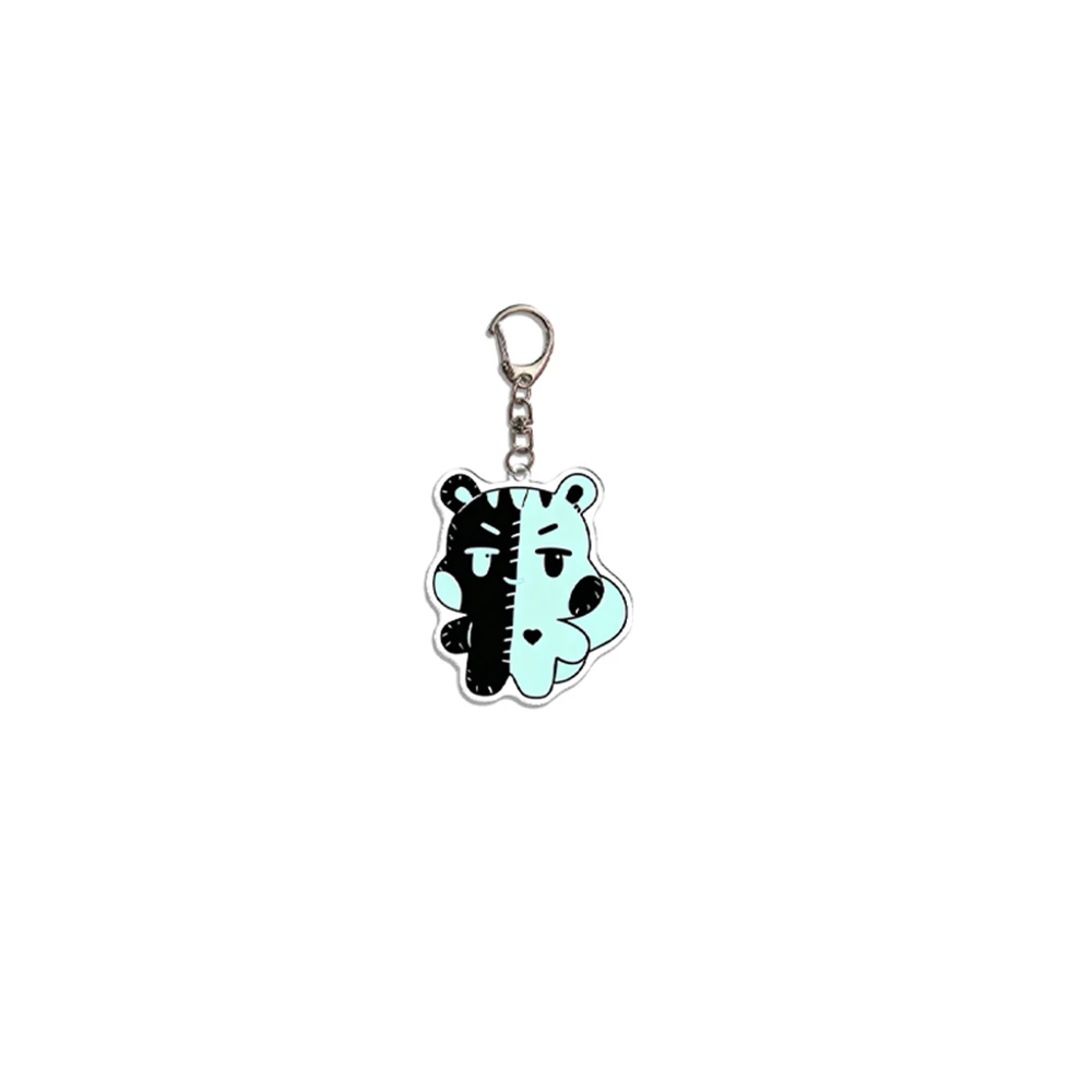 2026 Taemin Key Personaliy 5CM Figure Keyring Minho Onew Cartoon Member Acrylic Keychain Backpack Car Key Accessories Fans Gift