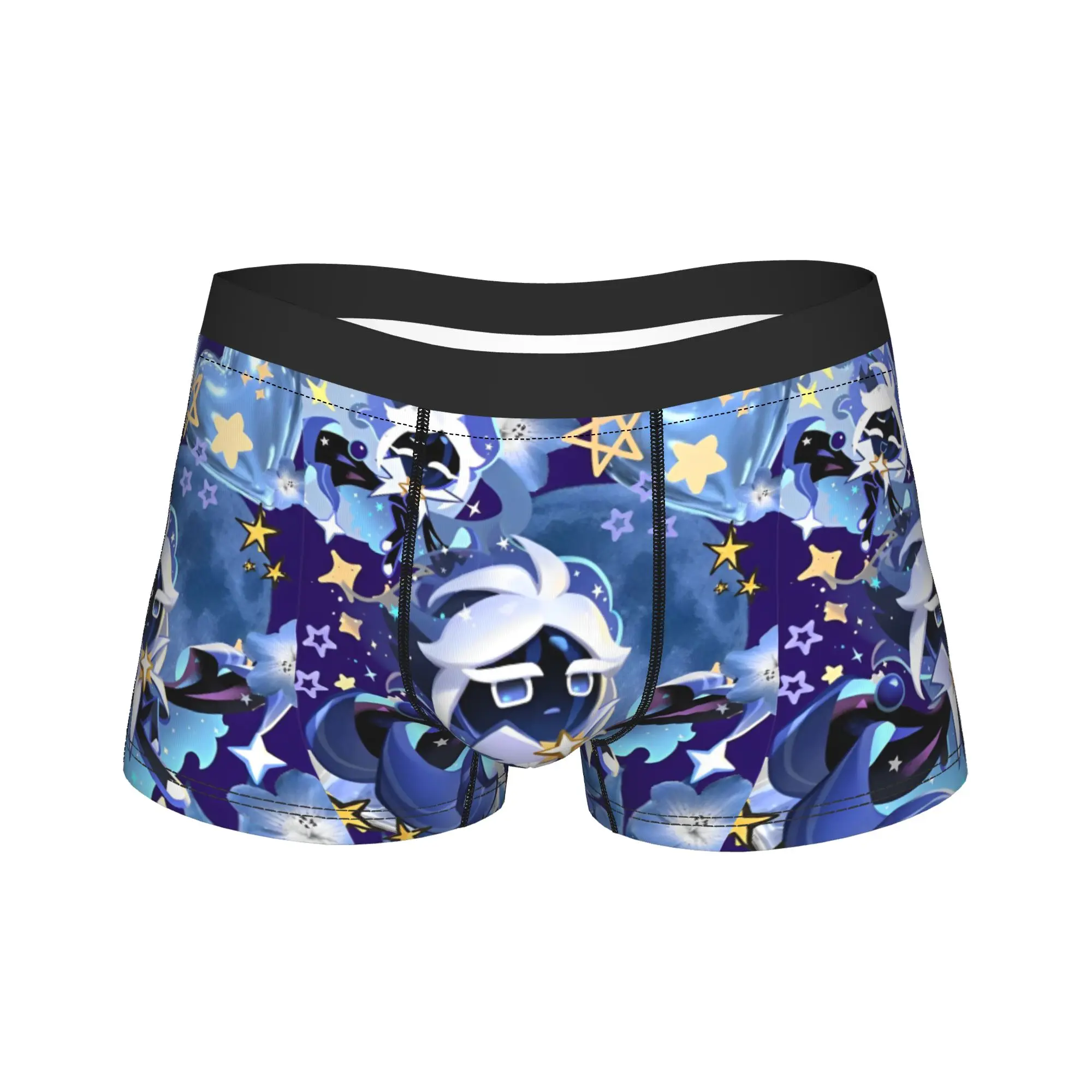 Men's Stardust Cookie  Boxer Briefs Shorts Panties Soft Underwear Cookie Run Kingdom Homme Sexy Plus Size Underpants