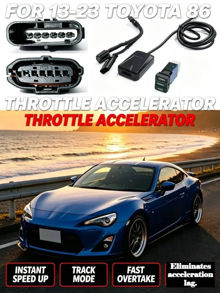 Electronic Throttle Controller  Acceleration Booster For 13-23 Toyota AE86  Eliminates acceleration lag Fixing Slow Acceleration