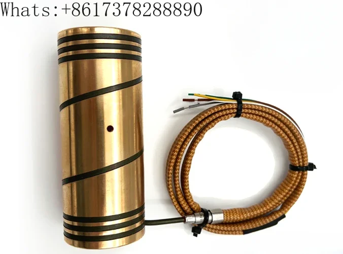 Hot runner copper sleeve heating ring embedded double wire ultra-fine heating tube embedded mold spring heating ring