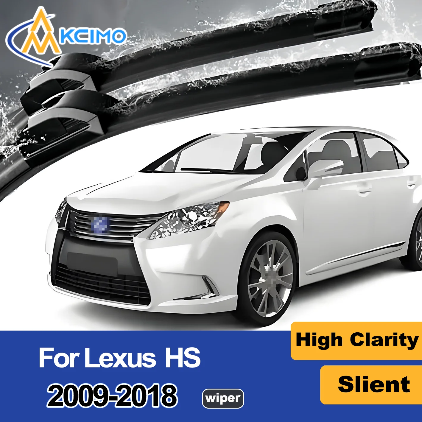 

2PCS New Front Windshield Wiper Blade for Lexus HS ANF10 2009-2018 Front Windshield Auto Wipers Blade Accessories 2018 2017 2016