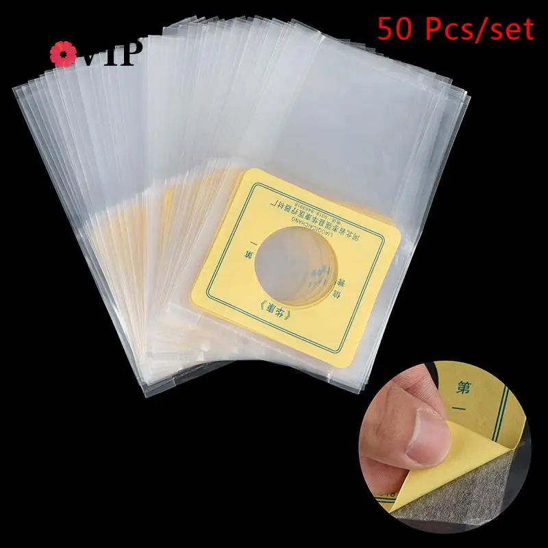 New 50pcs/lot 3/4/5/6cm Economical Drain valve Colostomy Bags for Adults; One-piece system Ostomy Pouch