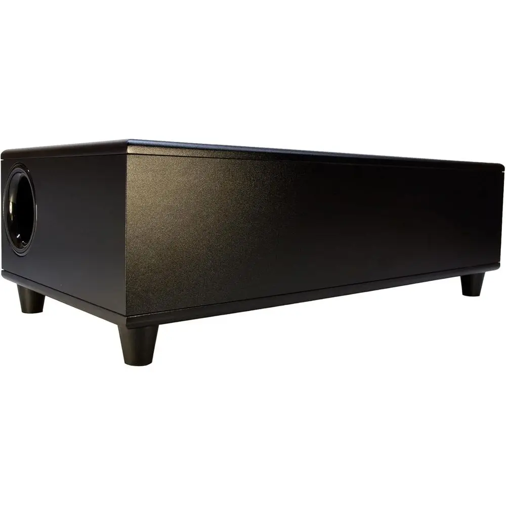 

Sound CP-8 Couch Potato - 300W Peak Powered 8-Inch Slim Home Theater Subwooer with Down-iring Bass Relex Enclosure Design (Black