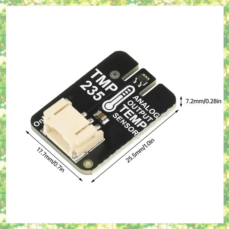Módulo de sensor de temperatura analógico Smart-TMP235 com configurações externas AREF -50 ℃   Para 125 ℃   Gama de componente eletrônico